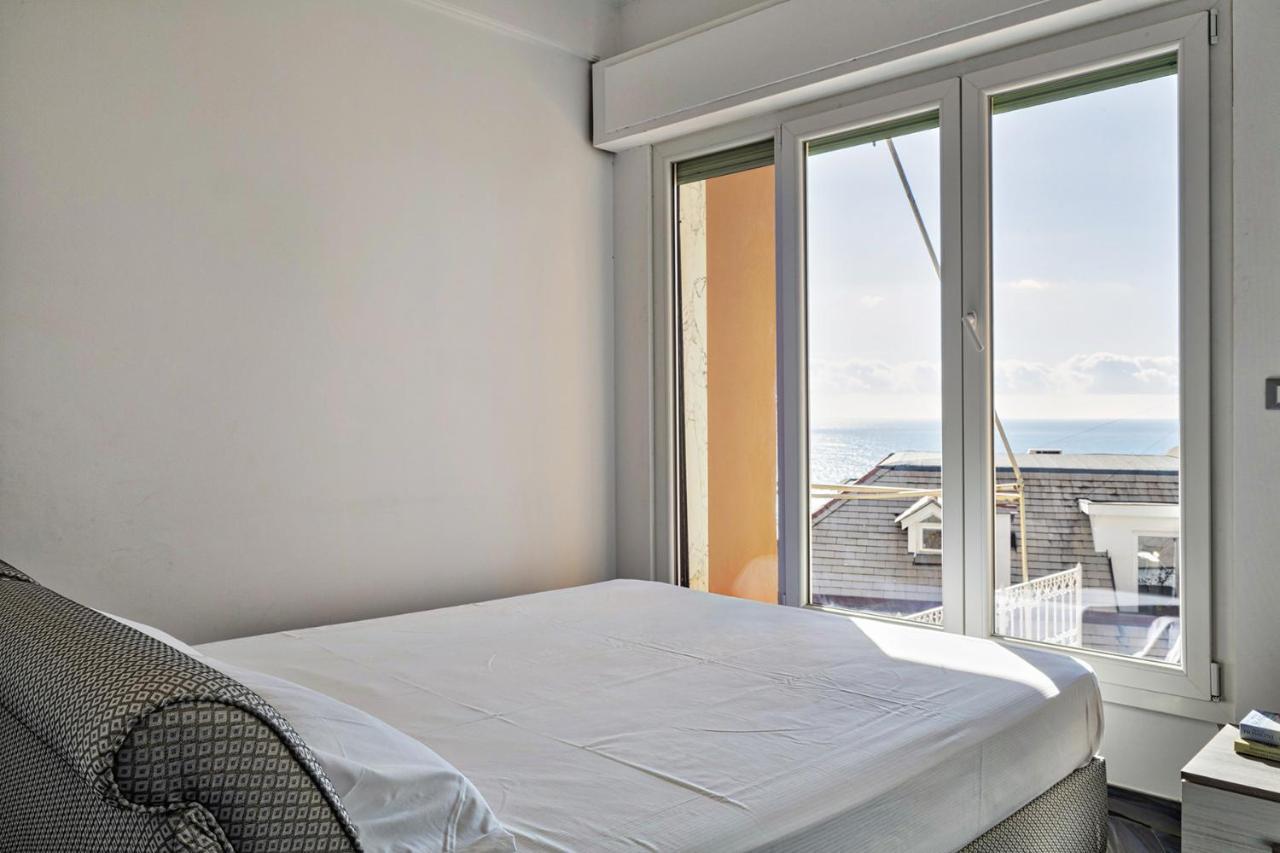 Sunset Apartment Above The Sea By Wonderful Italy Bogliasco Bagian luar foto