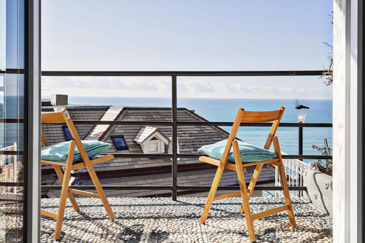 Sunset Apartment Above The Sea By Wonderful Italy Bogliasco Bagian luar foto